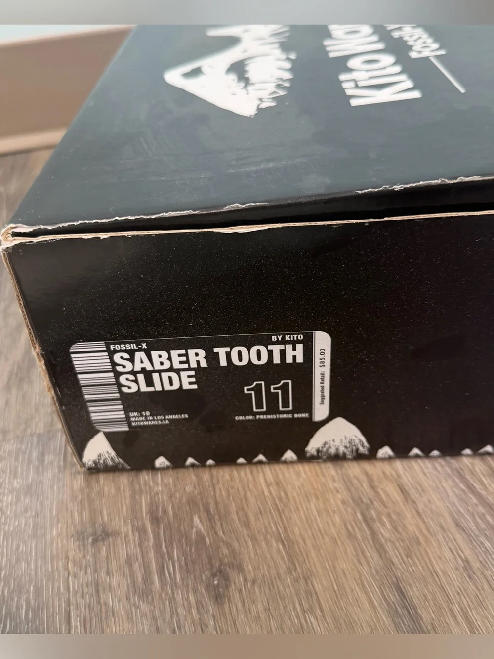 Kito Wares “Saber Tooth Slides” • NEW • Men’s Sz 12